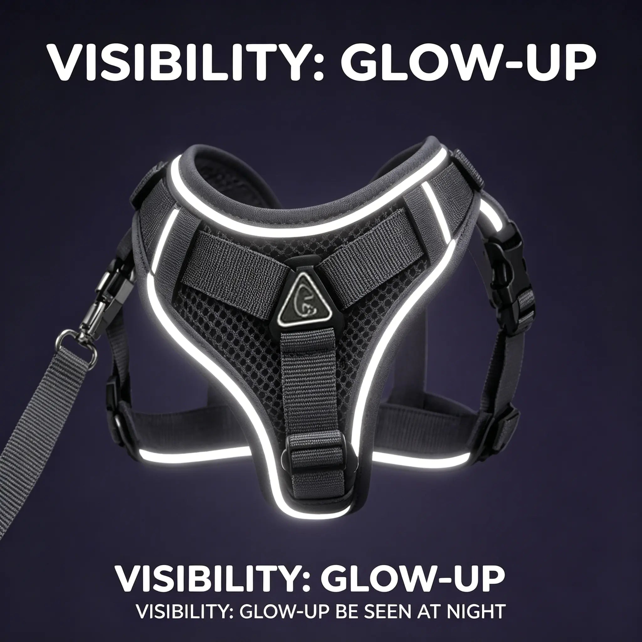 Escape-Proof Cat Harness and Leash Set - Adjustable Size with Breathable Materials, Reflective Strip, and Soft Mesh Vest for Safe Walking - Includes Summer Version