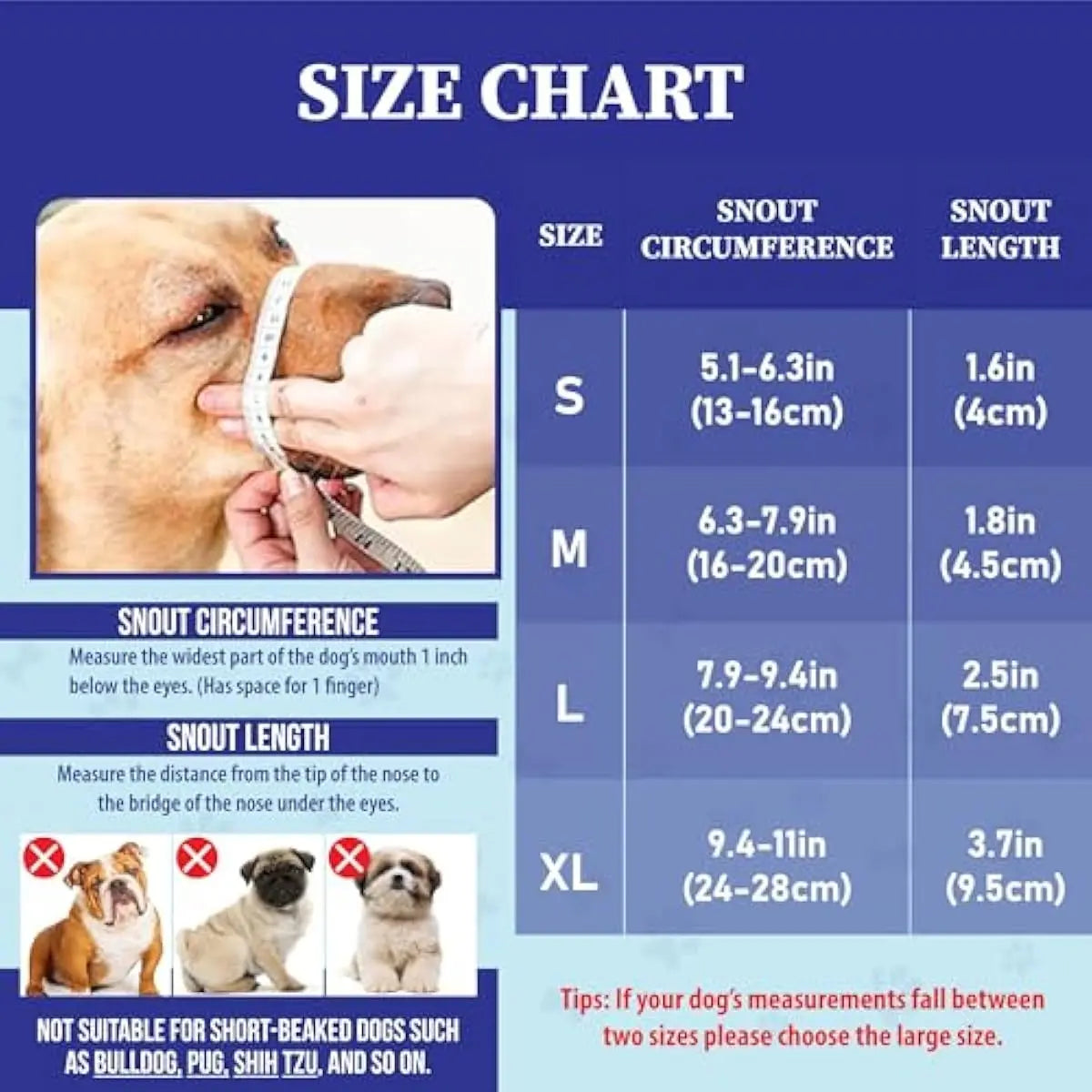 #Backtoschool Dog Muzzle for Varies Dogs - Air Mesh Muzzle for Varies Sized Dog | Adjustable No Bark Dogs Muzzles for Scavenging Licking & Chewing | Prevent Biting |,Back to School